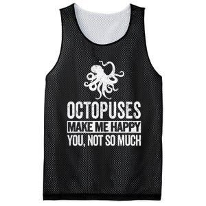 Octopus Lover Funny Octopus Quote Retro Mesh Reversible Basketball Jersey Tank