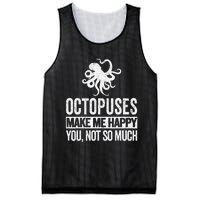 Octopus Lover Funny Octopus Quote Retro Mesh Reversible Basketball Jersey Tank