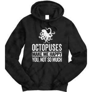 Octopus Lover Funny Octopus Quote Retro Tie Dye Hoodie