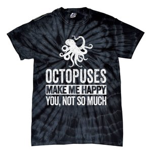 Octopus Lover Funny Octopus Quote Retro Tie-Dye T-Shirt