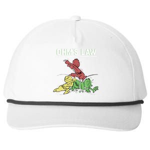 Ohms Law Funny Shirt.Electrical Electronics Engineer Funny T TShirt Snapback Five-Panel Rope Hat