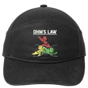 Ohms Law Funny Shirt.Electrical Electronics Engineer Funny T TShirt 7-Panel Snapback Hat