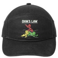 Ohms Law Funny Shirt.Electrical Electronics Engineer Funny T TShirt 7-Panel Snapback Hat