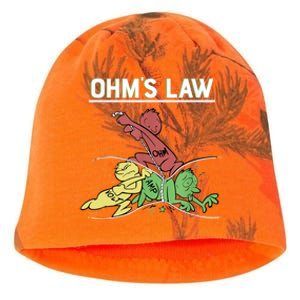 Ohms Law Funny Shirt.Electrical Electronics Engineer Funny T TShirt Kati - Camo Knit Beanie