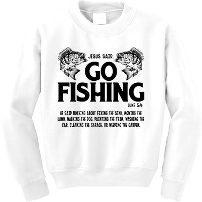 One Lucky Fisherman Matching Couples Fishing Kids Sweatshirt