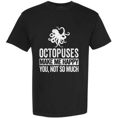 Octopus Lover Funny Octopus Garment-Dyed Heavyweight T-Shirt