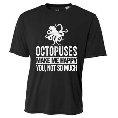 Octopus Lover Funny Octopus Cooling Performance Crew T-Shirt