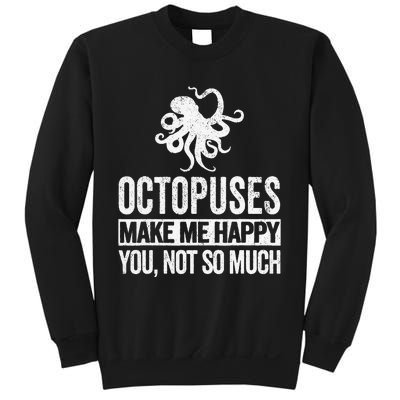 Octopus Lover Funny Octopus Sweatshirt