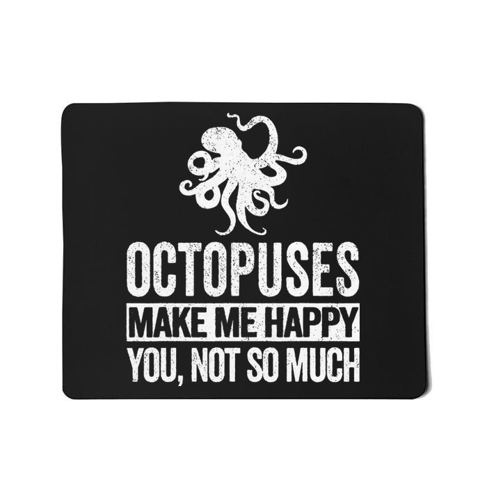 Octopus Lover Funny Octopus Mousepad