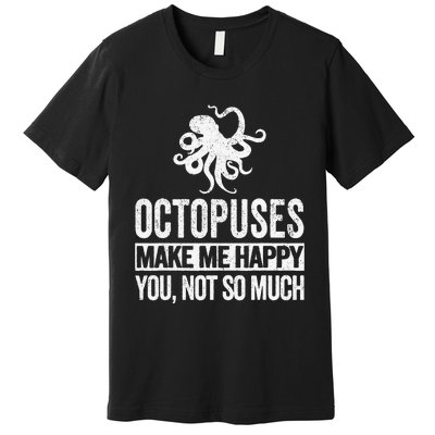 Octopus Lover Funny Octopus Premium T-Shirt