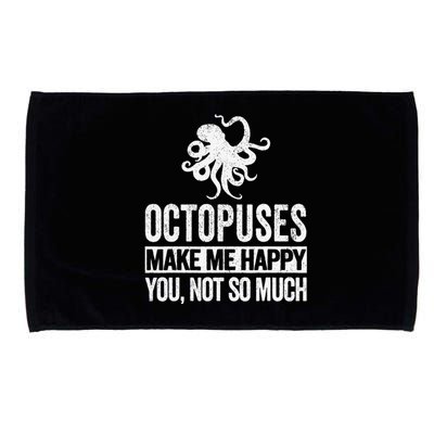 Octopus Lover Funny Octopus Microfiber Hand Towel