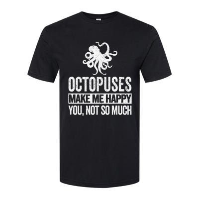 Octopus Lover Funny Octopus Softstyle CVC T-Shirt