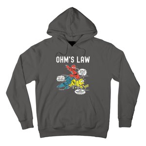 Ohms Law Funny Electricity Explained Electrical Engineer Hoodie