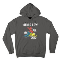 Ohms Law Funny Electricity Explained Electrical Engineer Hoodie