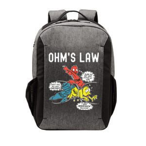 Ohms Law Funny Electricity Explained Electrical Engineer Vector Backpack