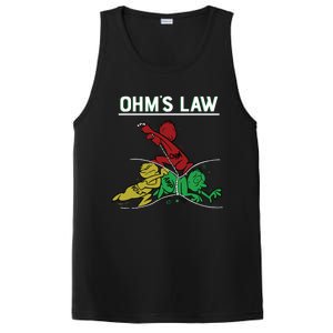 Ohms Law Funny Electrical Electronics Engineer Funny T PosiCharge Competitor Tank