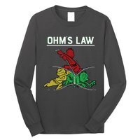 Ohms Law Funny Electrical Electronics Engineer Funny T Long Sleeve Shirt