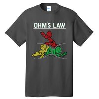 Ohms Law Funny Electrical Electronics Engineer Funny T Tall T-Shirt