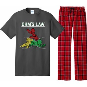 Ohms Law Funny Electrical Electronics Engineer Funny T Pajama Set