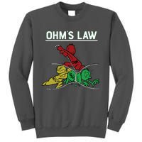 Ohms Law Funny Electrical Electronics Engineer Funny T Tall Sweatshirt