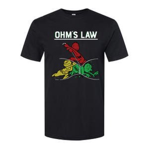 Ohms Law Funny Electrical Electronics Engineer Funny T Softstyle CVC T-Shirt