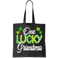 One Lucky Grandma Shamrock Irish Grandma St PatrickS Day Tote Bag