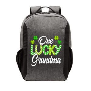 One Lucky Grandma Shamrock Irish Grandma St PatrickS Day Vector Backpack