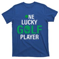 One Lucky Golf Player Funny Saint Patricks Day Graphic Great Gift T-Shirt