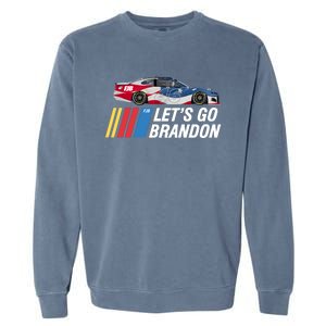 ORIGINAL Let's Go Brandon Racing FJB Garment-Dyed Sweatshirt