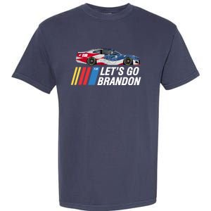 ORIGINAL Let's Go Brandon Racing FJB Garment-Dyed Heavyweight T-Shirt