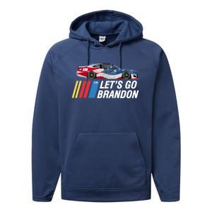 ORIGINAL Let's Go Brandon Racing FJB Performance Fleece Hoodie