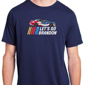 ORIGINAL Let's Go Brandon Racing FJB Adult ChromaSoft Performance T-Shirt