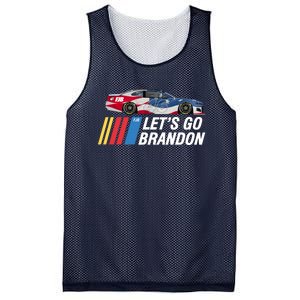 ORIGINAL Let's Go Brandon Racing FJB Mesh Reversible Basketball Jersey Tank