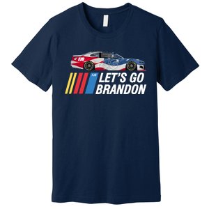 ORIGINAL Let's Go Brandon Racing FJB Premium T-Shirt