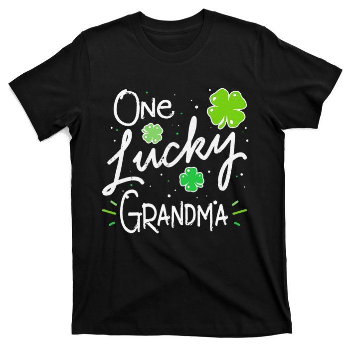 One Lucky Grandma St Patrick's Day T-Shirt