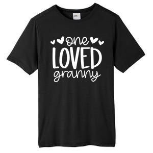 One Loved Granny Funny Hearts Love Granny Valentine's Day Cool Gift Tall Fusion ChromaSoft Performance T-Shirt