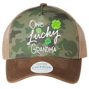 One Lucky Grandma St Patrick's Day Legacy Tie Dye Trucker Hat