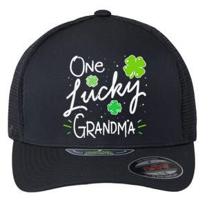 One Lucky Grandma St Patrick's Day Flexfit Unipanel Trucker Cap