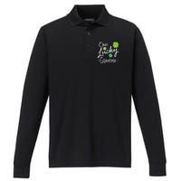 One Lucky Grandma St Patrick's Day Performance Long Sleeve Polo