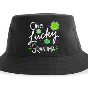 One Lucky Grandma St Patrick's Day Sustainable Bucket Hat