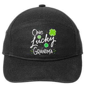 One Lucky Grandma St Patrick's Day 7-Panel Snapback Hat