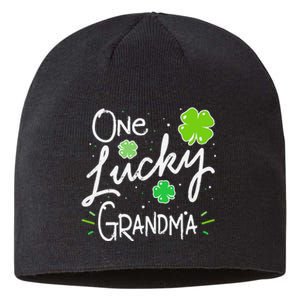 One Lucky Grandma St Patrick's Day Sustainable Beanie