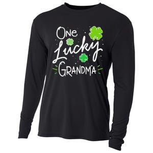 One Lucky Grandma St Patrick's Day Cooling Performance Long Sleeve Crew