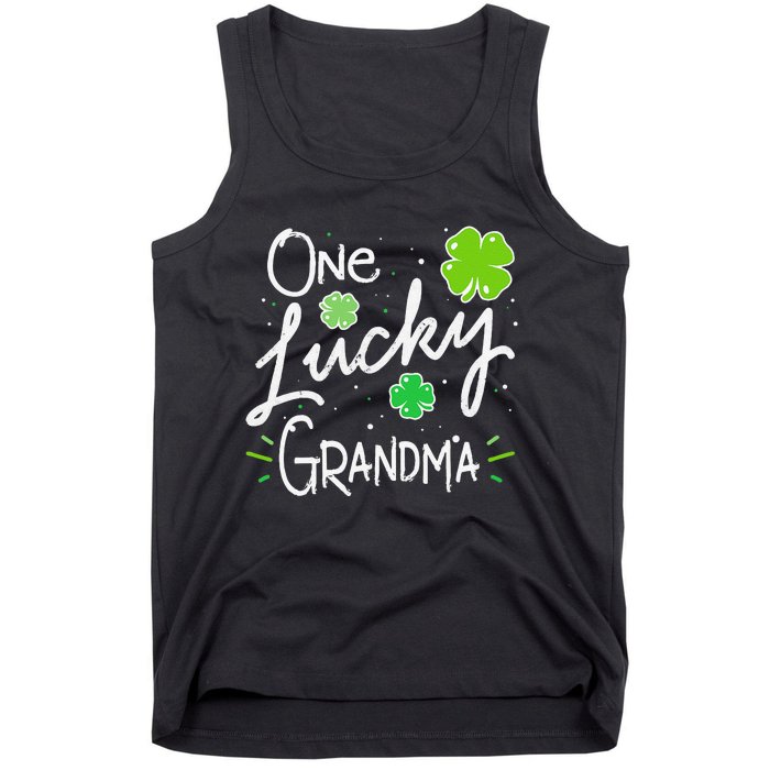 One Lucky Grandma St Patrick's Day Tank Top