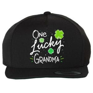 One Lucky Grandma St Patrick's Day Wool Snapback Cap