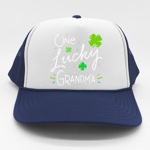 One Lucky Grandma St Patrick's Day Trucker Hat