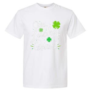 One Lucky Grandma St Patrick's Day Garment-Dyed Heavyweight T-Shirt