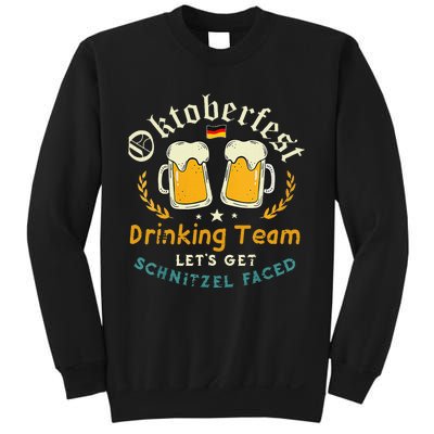 Oktoberfest Lets Get Schnitzel Funny German Beer Sweatshirt