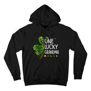 One Lucky Grandma Irish Shamrock St Patricks Day Fun Family Hoodie