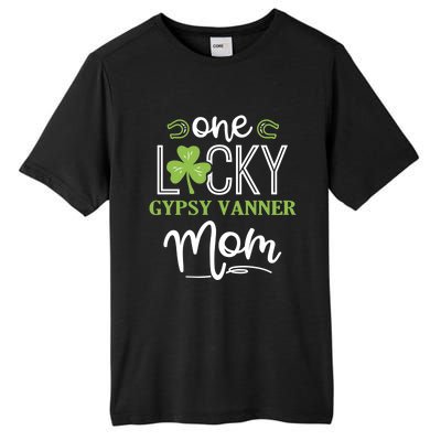 One Lucky Gypsy Vanner Horse Mom Irish Horseback Riding Gift Tall Fusion ChromaSoft Performance T-Shirt